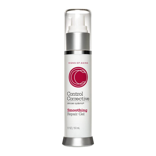 CONTROL CORRECTIVE Smoothing Repair Gel, 1.7 Oz - Anti-Aging Gel, Combination Of Glycolic & Lactic Acids, Maintains Skin Clarity, Reducing Fine Lines & Wrinkles, Exfoliation, Adds Luminosity, Balances