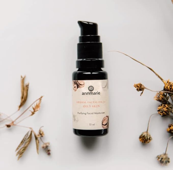 Annmarie Herbal Facial Oil for Oily Skin 0.5 Fl Oz (Pack of 1)