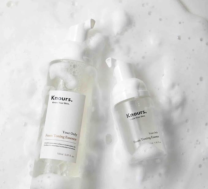 Knours. Soothing & Antioxidant Toner Essence, Rose Water Centella Asiatica Fruit Extracts Clean Beauty (150ml 5.0 fl. Oz.)