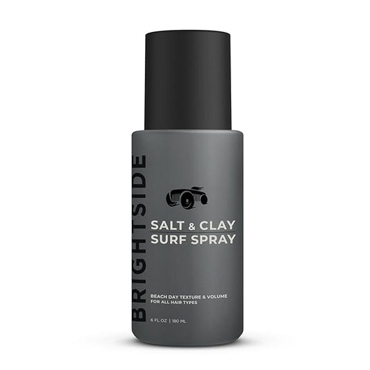 Salt & Clay Surf Spray - Hair Texturizing & Volumizing Spray - Salt & Clay, Silica, Witch Hazel, & Green Tea Blend - Beach Style Hair - For All Hair Types - Natural Ingredients (6oz)
