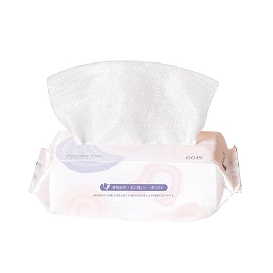 Disposable Face Towel XL Facial Wipes - Organic Vegan Biodegradable Face Towels,Ultra Soft Thick Wash Cloths for Adults and Baby, 100% Cotton Dry Wipes for Washing and Drying