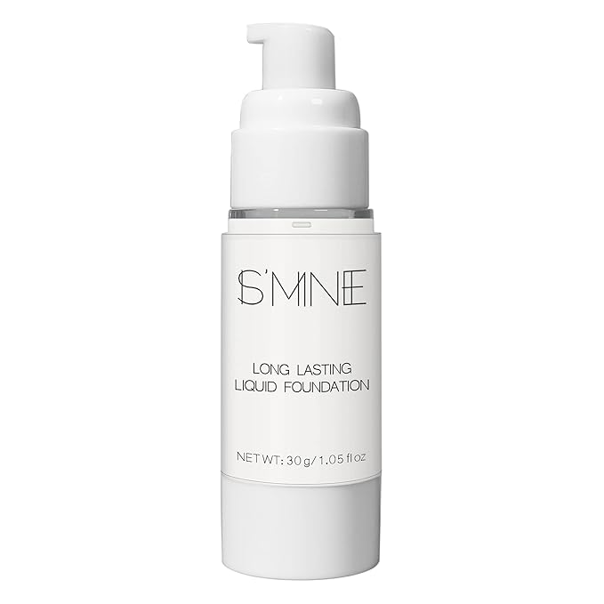 IS'MINE White Liquid Foundation Makeup, Matte Flawless Finish Foundation, Vegan & Cruelty-Free (1.05 Fl Oz, 041)