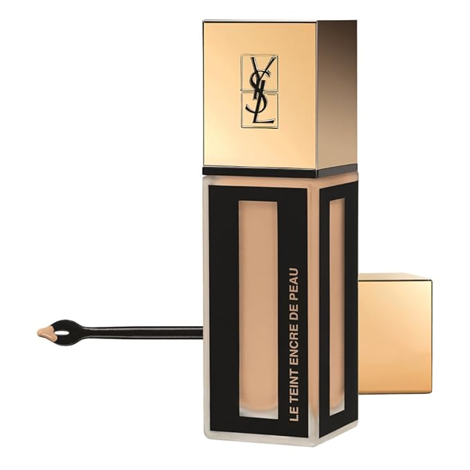 Yves Saint Laurent Fusion Ink Foundation Spf 18 - Br40 Rosy Beige, 0.84 Ounce