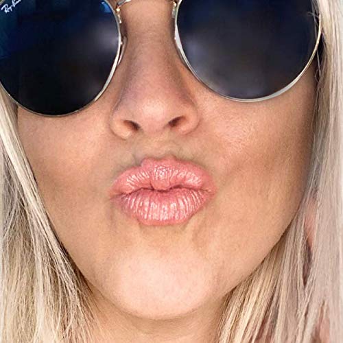 Jerome Alexander New Again Lipstick Palette & Retractable Brush, 6 Hot-Poured, Buildable & Blendable Smooth Matte Shades (Hot Colors)