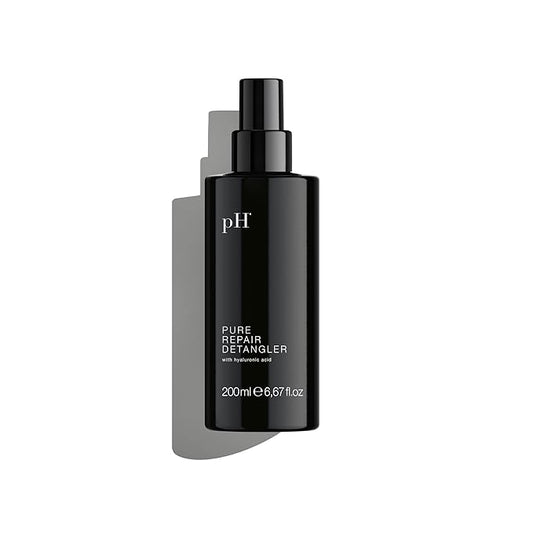 pH PURE HAIR Repair Hair Detangler Spray for Damaged Hair, Moisturizing Leave-In Conditioner for Dry, Bleached & Color Treated Hair-Detangling & Anti-Frizz Formula-Sulfate & Paraben-Free-6.7 Oz