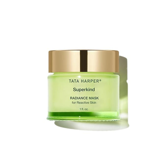 Tata Harper Superkind Radiance Mask, Gentle Glow Mask for Sensitive Skin, Skin Barrier Support, Hypoallergenic Skincare, Fragrance Free, Natural Skincare, Dermatologist Tested, Vegan, 30ml