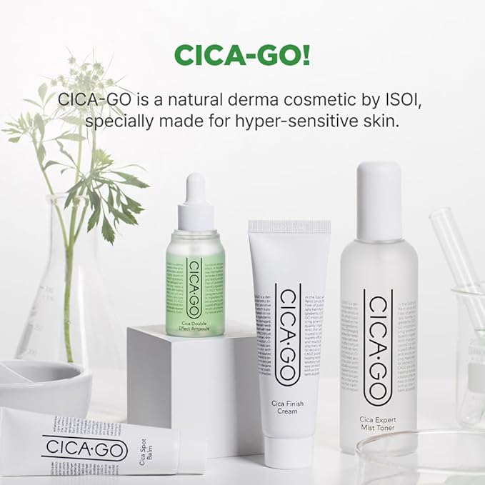 CICA Expert Mist Toner, Alcohol-Free Soothing Facial Mist for Sensitive Skin, Hydrating & Calming Korean Skin Care (5.07 fl.oz/150ml)