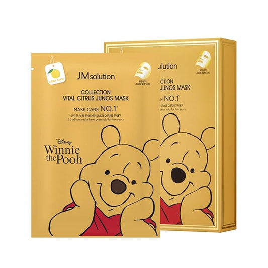 JMsolution Disney Collection Vital C mask- Brightening Elastic -Korean Skin care facial mask 10EA