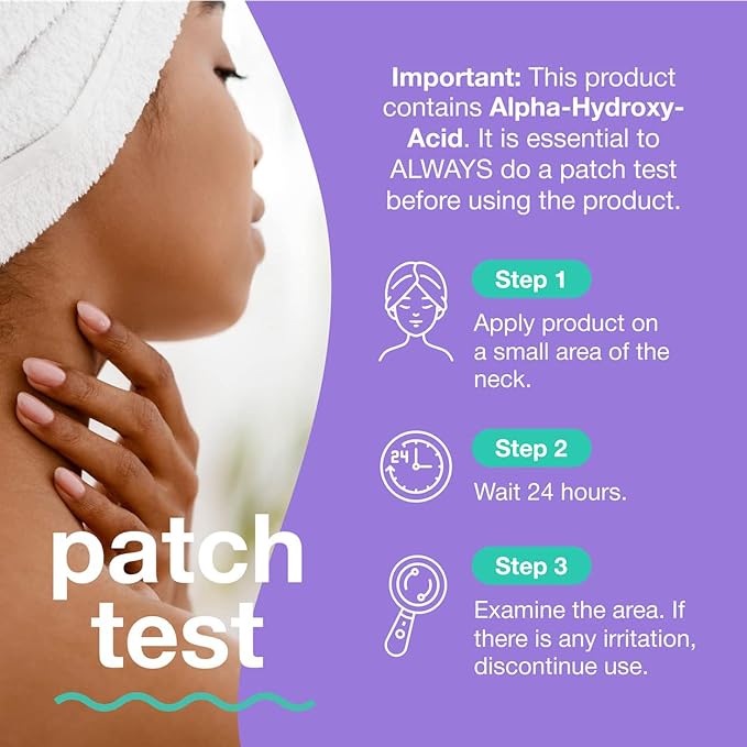 TOUCH Keratosis Pilaris Exfoliating Body Wash Cleanser - KP Body Wash with 15% Glycolic Acid, Aloe Vera, & Hyaluronic Acid - 8 Ounce