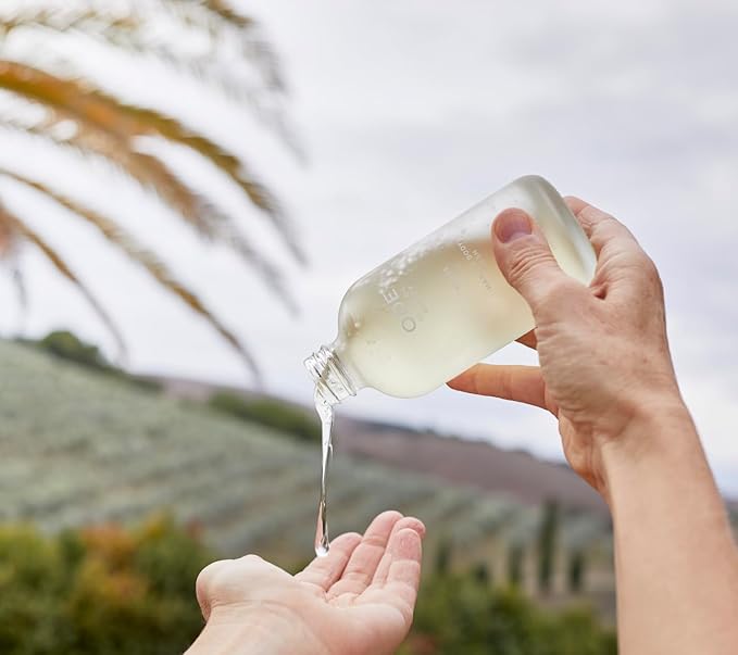 McEvoy Ranch Verde Hand & Body Wash (2-pack) by ODE Olive Oil Beauty, Organic EVOO, California Made, Nourishing Foaming Wash