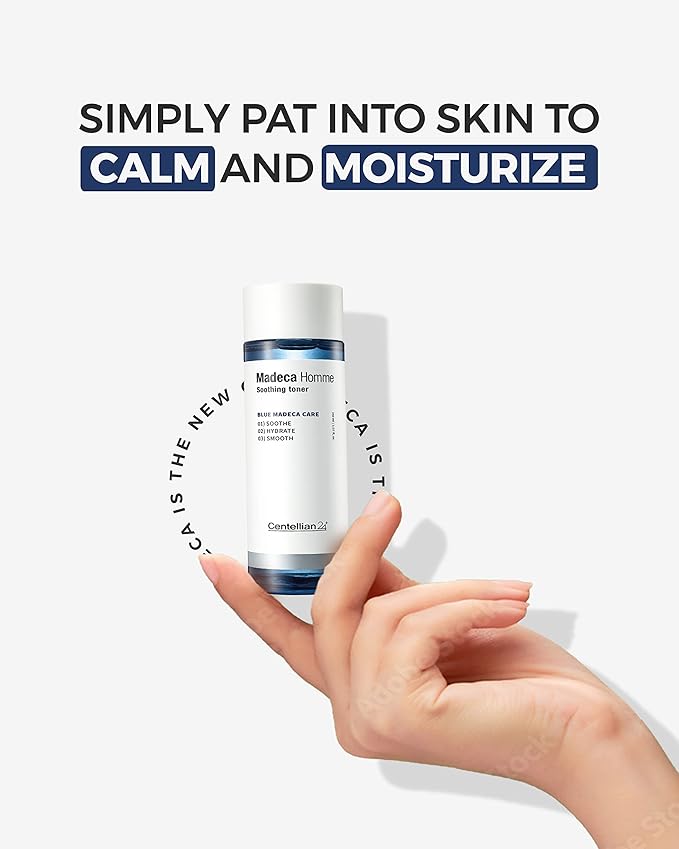 Centellian 24 Homme Soothing Facial Toner with TECA, Centella Asiatica, Vitamin E - Skin Care for Men (5.07 fl oz) by Dongkook Pharmaceutical