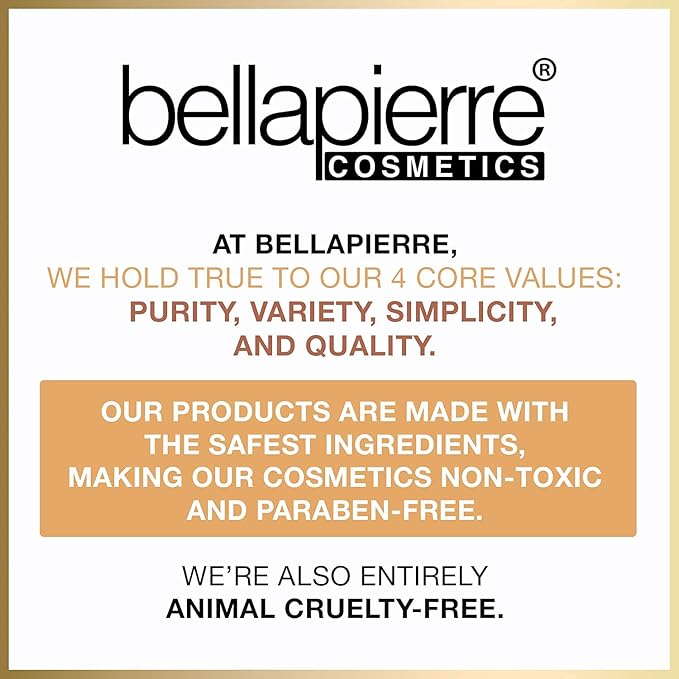 bellapierre Compact Mineral Foundation SPF 15 | Vegan & Cruelty Free Natural Makeup | Full Coverage Matte Foundation | Hypoallergenic | Oil & Talc Free - 0.35 Oz - Ivory