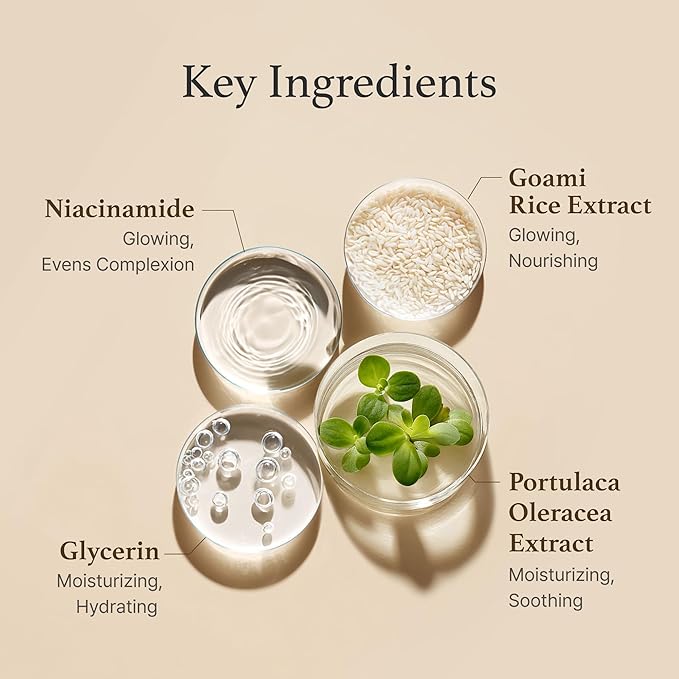 I'm from Rice Toner for Sensitive Skin, Rice Extract from Korea, Glow Essence with Niacinamide, Hydrating, Vegan, Alcohol Free, Fragrance Free, Peta Approved, K Beauty Toner, 5.07 Fl Oz