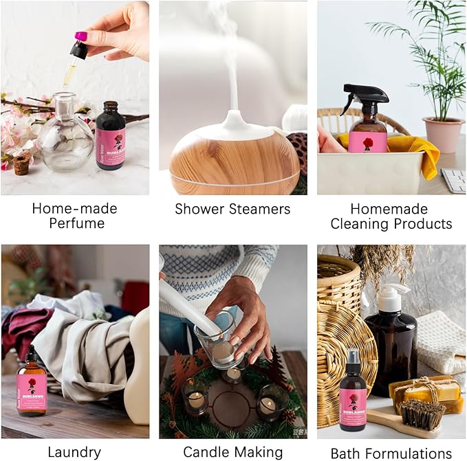 Organic Rose Water Toner Spray for Face, Skin Care, Soaps, Skin Hydration, Bath Facial Mist Toner 118 ml