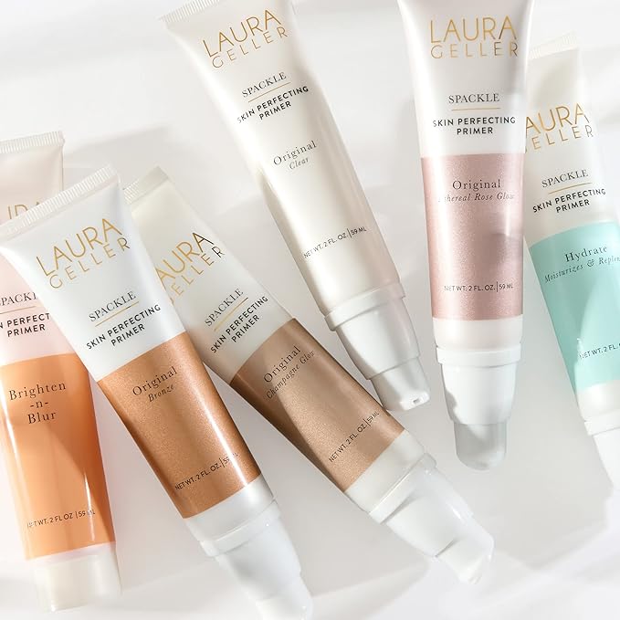 LAURA GELLER NEW YORK Spackle Primer - Original - Super-Size 2 Fl Oz - Hyaluronic Acid Makeup Primer for Mature Skin
