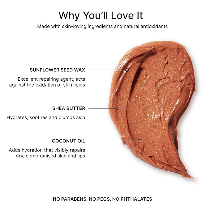 Jillian Dempsey Lid Tint: Satin Cream Eyeshadow I Easy Application for a Natural Shimmer or a Layered Matte Finish I Peach