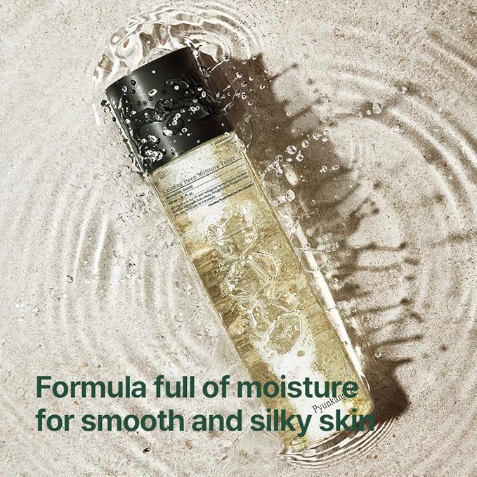 Pyunkang Yul PKY Calming Deep Moisture Toner - Face Toner for Women containing AHA and PHA - for Teens and Adults - Astringent for Face - Korean Facial Toner -80ml, 2.71 fl oz