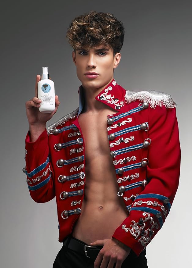 Avenue Man Volumizing Sea Salt Spray for Men - Lightweight Sea Salt Hair Spray for Men - Paraben & Sulfate-Free - Mens Hairspray for Fine & Normal Hair with Kelp, Papaya, Brown Seaweed - 6.76 oz