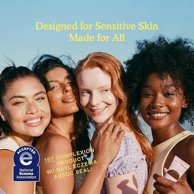 Tower 28 Beauty SunnyDays SPF 30 Tinted Mineral Sunscreen - For Sensitive Skin - 2-in-1 Facial Broad Spectrum UVA/UVB Protection + Foundation - Shade 60 THIRD ST, 1 Fl Oz