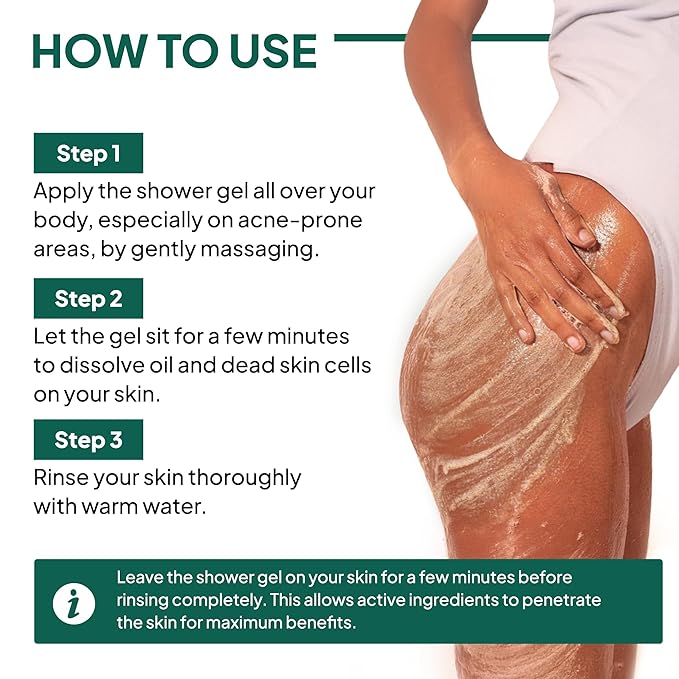 Anti Cellulite Mud Scrub Body Wash, Reduces Cellulite, Gentle Exfoliating, Improves Skin Texture, Provides a Smoother Look, 5.07 Fl Oz (6)