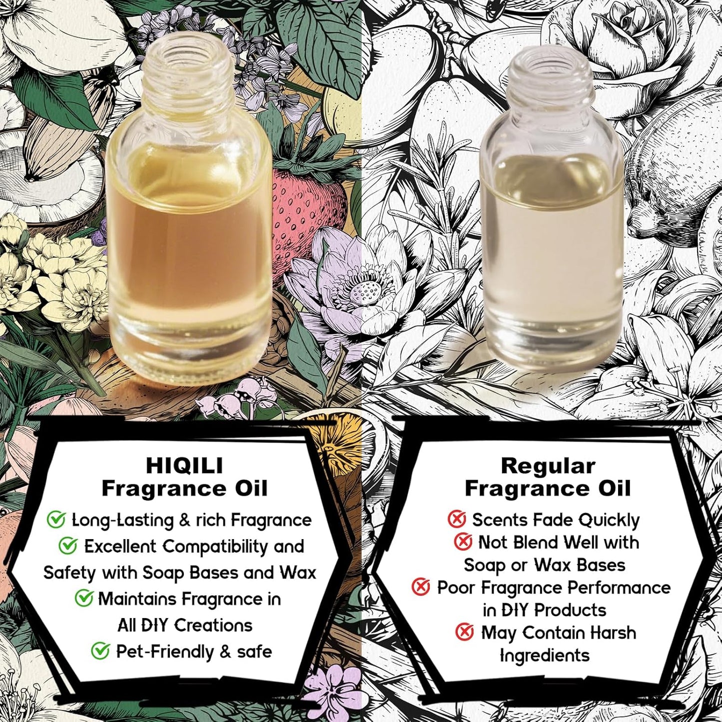 HIQILI Bitter Peach Fragrance Oil - for Candle, Soap & Sachets Bag Making, Inspired by T-F.rd Bitter-P.ch, for Home Diffuser, Add to Air Fresheners Spray - 5.07 Fl Oz
