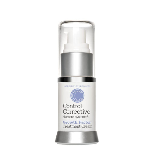 CONTROL CORRECTIVE Growth Factor Treatment Cream, 0.5 Oz - An Elegant Facial Cream For Calming Down Skin After Peels, Microdermabrasion Or Retinol Usage, Diminishes Visible Scars, Soothes Irritation