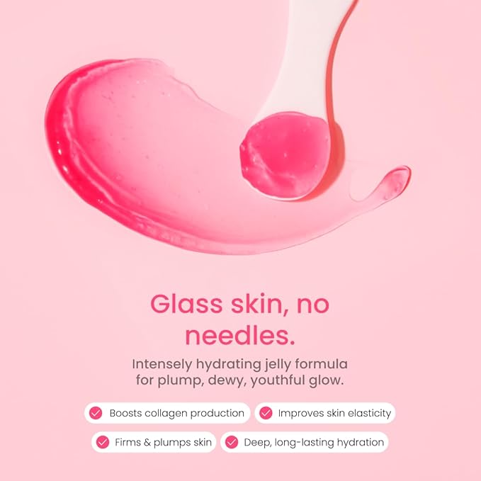 QUIA Collagen Jelly Cream – Lightweight Gel Moisturizer for Glowing, Plump Skin – With Niacinamide and Peptides – Korean Skincare for Daily Hydration