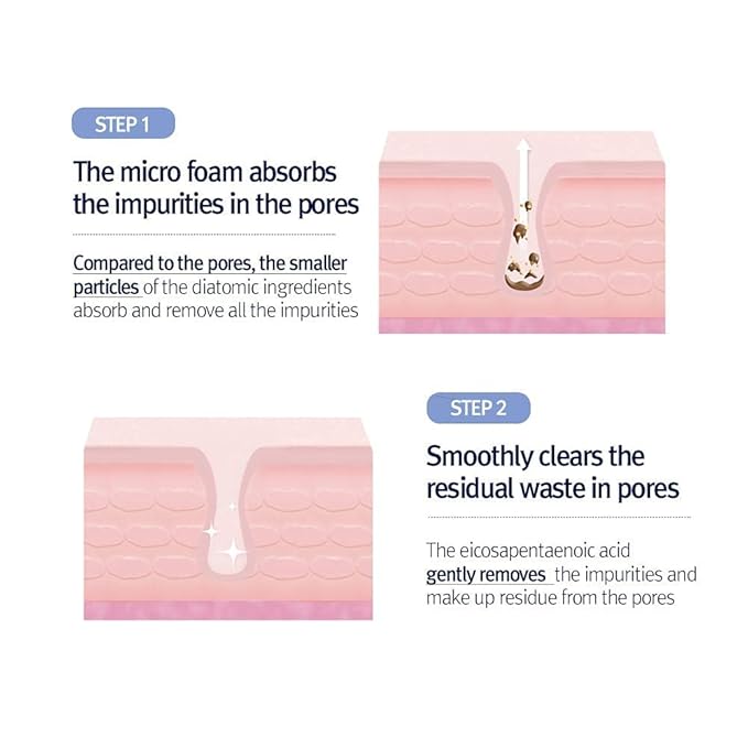 Pyunkang Yul PKY Low pH Pore Deep Cleansing Foam, Pore Cleanser with Fluffy Microbubbles, AHA, Witch Hazel, Zero Irritation, Korean Skincare (3.38 Fl. Oz, 100ml)