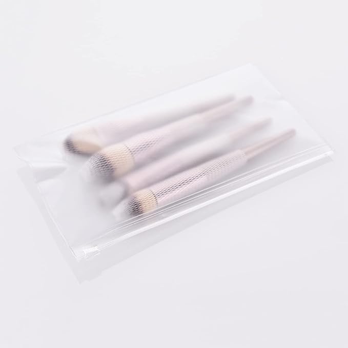 4pcs Professional Makeup Brush Set, Premium Synthetic Liquid Foundation Brush Blending Powder Tapered Kabuki Makeup Brushes Cosmetics Applicator