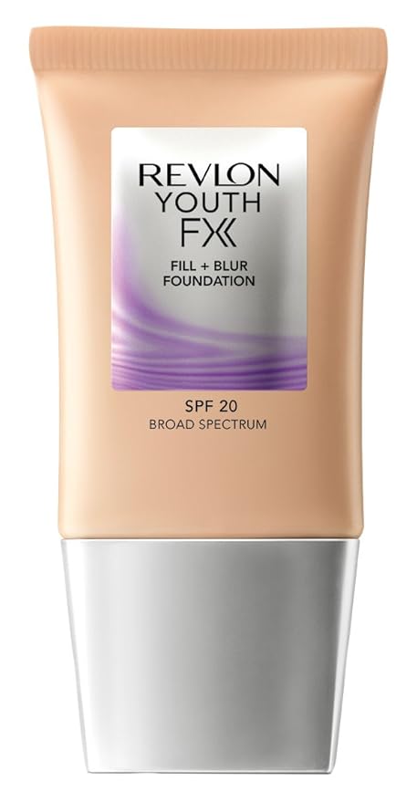 Revlon Youth Fx Fill + Blur Foundation, Sand Beige, 1 Fluid Ounce