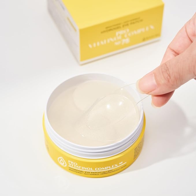 75% Sea Buckthorn with Retinol under Eye Hydrogel mask for Dark circles, Wrinkle and puffy eyes - PRO VITATINOL COMPLEX