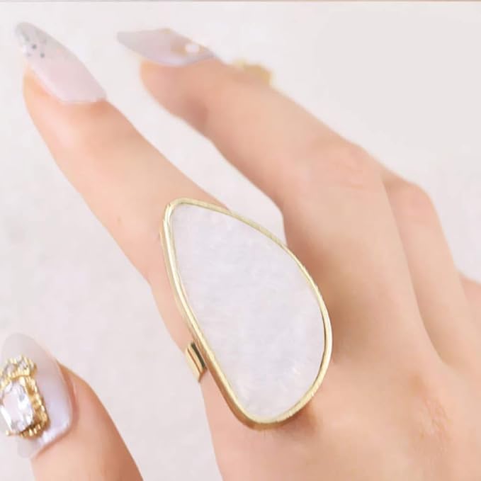 4pcs Ring Palette Nail Art Palette Blending Palette Pigment Palette Lip Color Palette Foundation Palette Rings Tools Manicure Palette Color Display Plate Mix Decorate Nail Set
