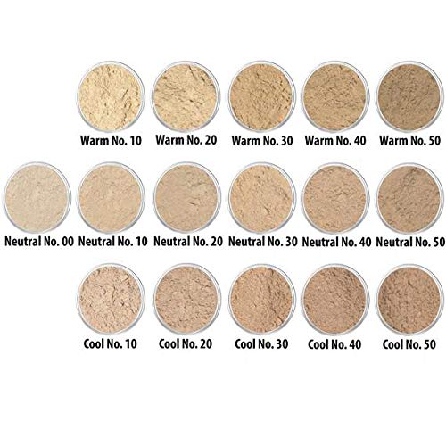 "Lauren Brooke Cosmetiques Natural Makeup Powder Foundation (6 Gram, Neutral No. 10)"