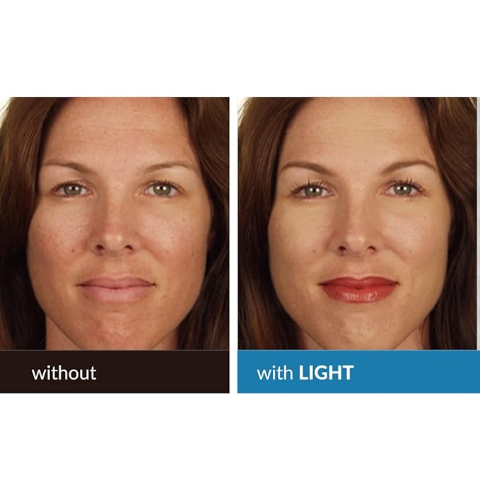 Serious Skincare BELLA ROSE PRO-MINERALS Loose Mineral Powder Makeup Foundation SPF 15 + Goat Hair Application Brush - Sheer to Full Coverage - Luminous Matte Finish - Men and Women - .50 oz   (Light)