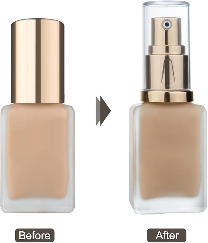 2Pack DW Foundation Pump for Estee Lauder Double Wear Pump 30ML Vacuum Pump Head Press Dedicated