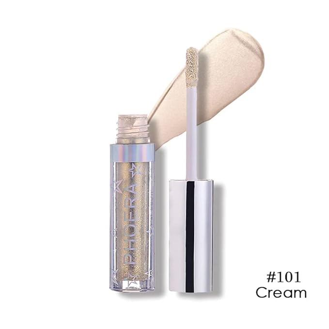 Glitter Eyeshadow，Makeup For Eyes Liquid Shimmer Sparkle Glow Light Colors Pencil Stick Shiny Long Lasting Waterproof Shining Eye Shadow Sets Metallic Pigments Metals Gloss Sparkling Pen Kit (A101)