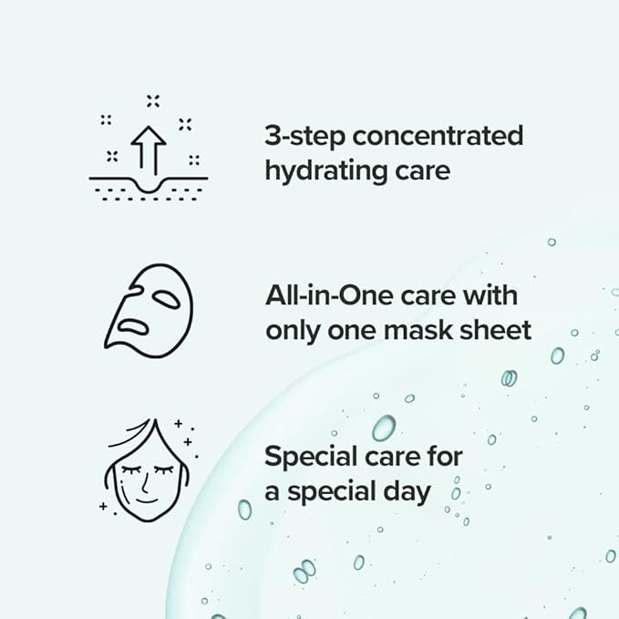 JMsolution Marine Luminous Pearl Deep Moisture 3 Step Skin Care Face Mask - Korean Skincare Facial Mask - boosting Brightening Moisturizing-10 Sheets for Dry Skin