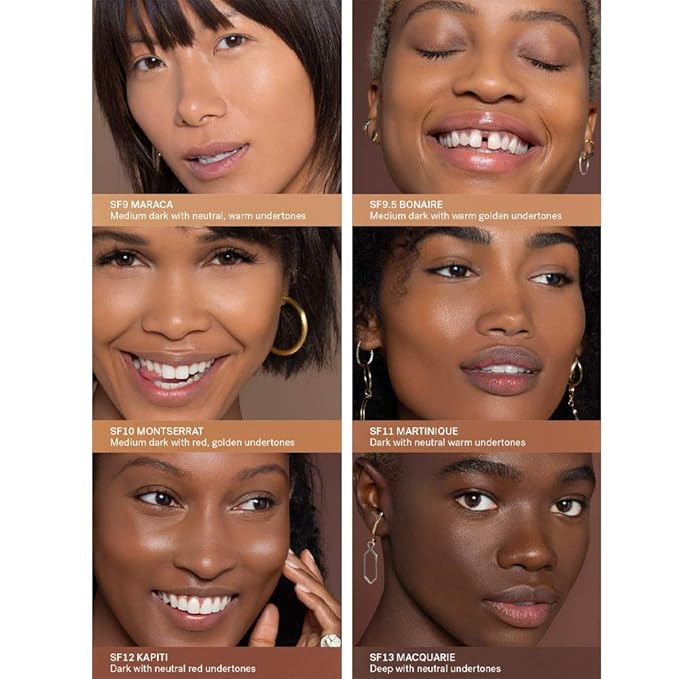 ILIA - True Skin Serum Foundation | Non-comedogenic, Cruelty-Free, Vegan, Weightless Feel, Buildable Coverage, Safe For Sensitive Skin (Montserrat SF10)