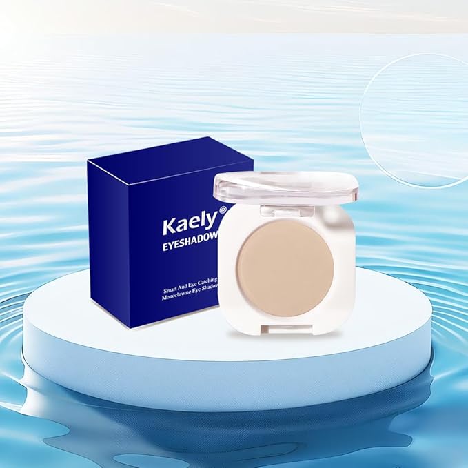 Light Nude Single Matte Eyeshadows Makeup, Neutral Powde Eye Shadow for Women, Skin Singles Matte Eyeshadow Palette Pigmented Waterproof, sombras para ojos, Blendable, Girls Eyeshadow Gift 06