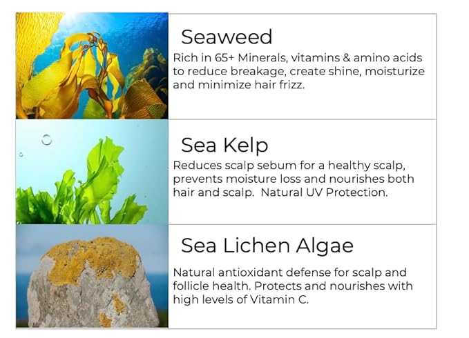 Sea Salt Hair Volumizing Spray Adds Texture, Volume, UV Protection, Beach Wave Finish I For All Hair Types (8.5 fl. oz./250ml)