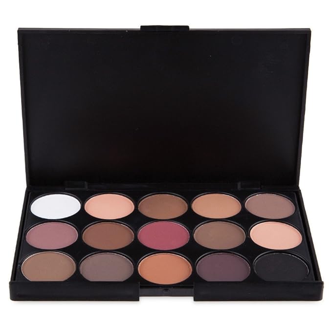 15 Colors Eyeshadow Makeup Palette Cosmetic Contouring Kit - Perfect for Professional and Daily Use