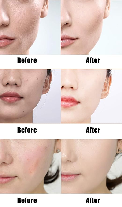 GL-Turelifes Mushroom Head Air Cushion Foundation CC Cream Water Feeling Flawless BB Cream Moisturizing Oil Control, Lightweight & Smoothing Natural Concealer (Natural Color)