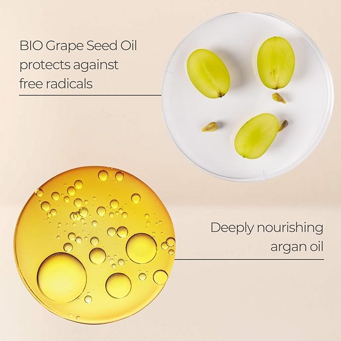 M. Asam MAGIC FINISH Supercharge Serum Foundation Deep Almond (1.01 Fl Oz) - Moisturizing Make Up & Firming Face Serum In One, Anti-aging CC Cream With Optimal Coverage & Hyaluronic Acid