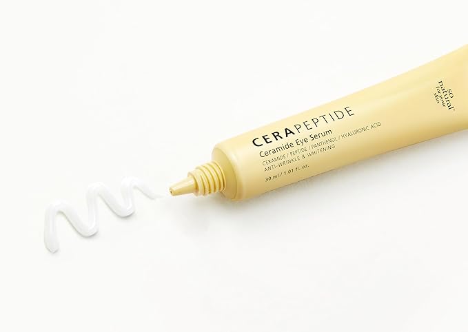 [So'natural Powder4room] Cera Peptide Eye Serum, 1 fl oz (30ml) | Eye Serum | Eye Cream | Korean Eye Cream | Korean Eye Serum | Peptide Serum | Under Eye Serum