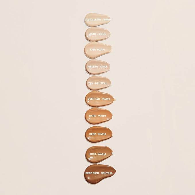 Lumene Color Correcting CC Cream - Lightweight Foundation - Medium Coverage - Redness Reducing Face Makeup for Glowing Complexion - Vegan Formula + Suitable for All Skin Types - Deep Rich (1 fl oz)