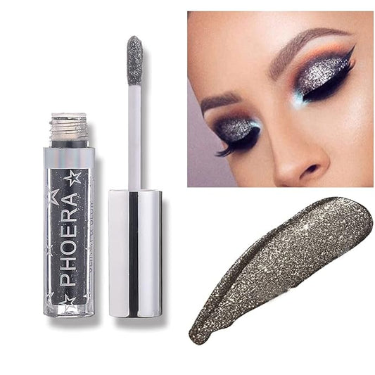 Glitter Eyeshadow，Makeup For Eyes Liquid Shimmer Sparkle Glow Light Colors Pencil Stick Shiny Long Lasting Waterproof Shining Eye Shadow Sets Metallic Pigments Metals Gloss Sparkling Pen Kit (A108)