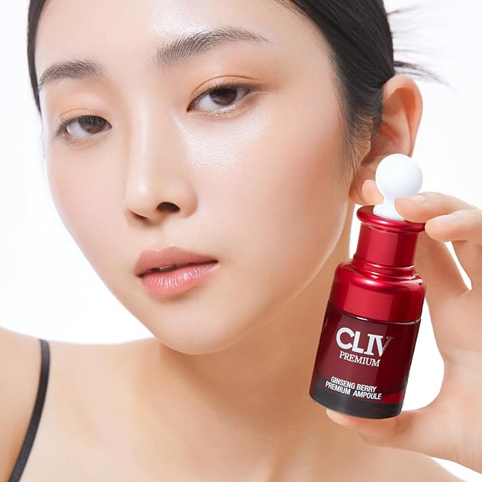 Ginseng Berry Premium Ampoule, Nourishing Facial Ampoule for Dry and Tired Skin, Healthy and Dewy Skin, Authentic Korean Skincare (Special Kit)