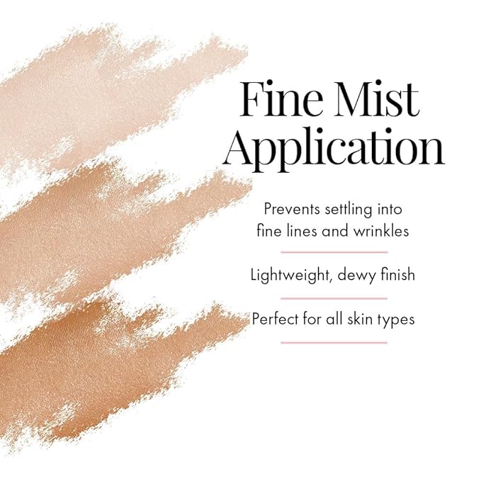 Jerome Alexander MagicMinerals AirTint Tinted Moisturizer AirBrush Spray Light | Tinted Moisturizer Spray with Anti-Aging Ingredients | Bright Light |2PC