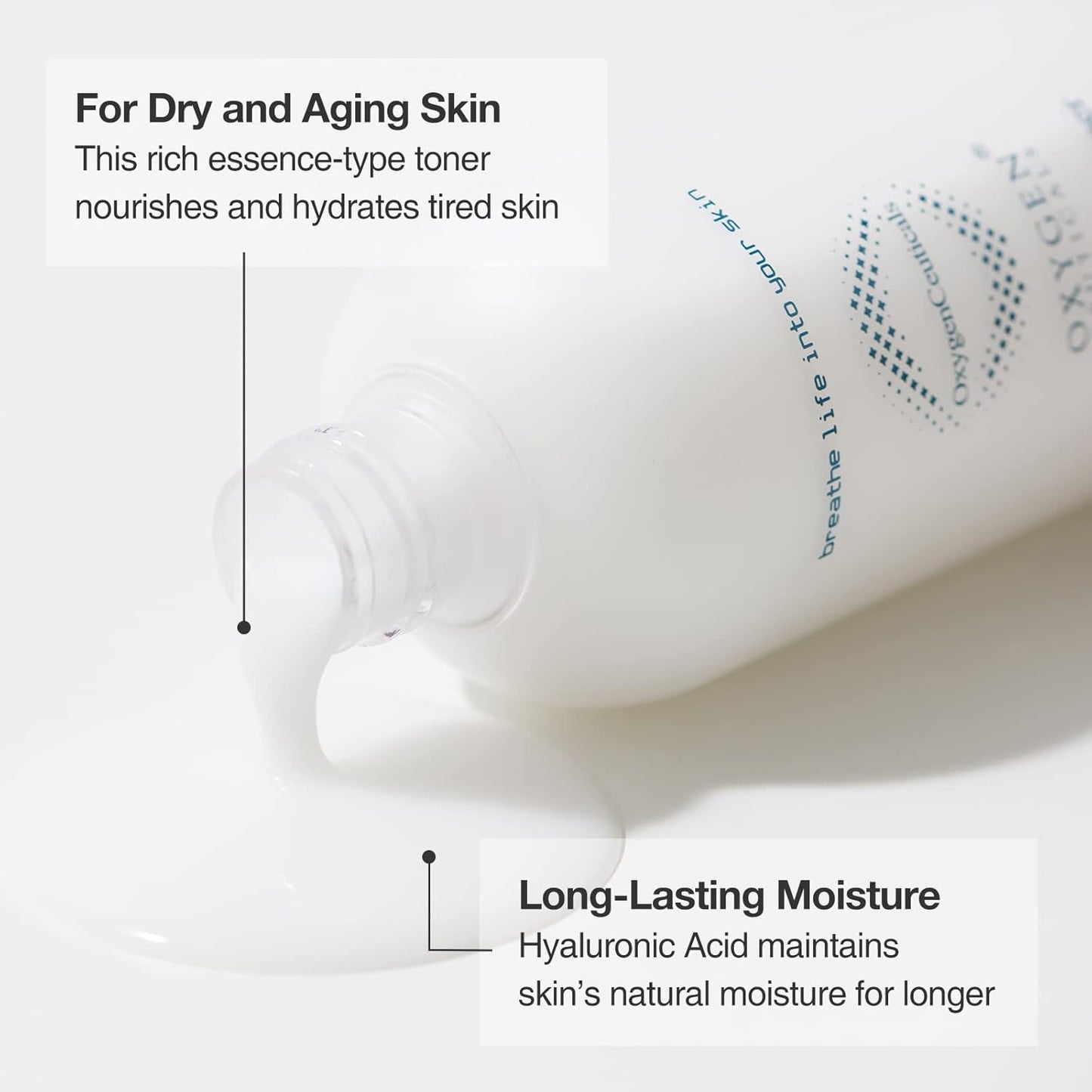 Nutrient Toner – Essence-Type Hydrating Toner for Dry Skin, Deep Moisture & Nourishing Care with Sodium Hyaluronate, Portulaca & Allantoin Extracts. 10 fl.oz (300ml)