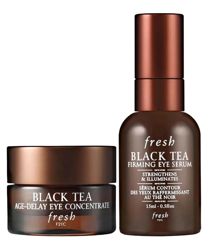 Black Tea Age-Delay Eye Concentrate Cream and Firming Eye Serum .5oz / 15mL